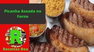 Picanha Assada no Forno [upl. by Ynnod]