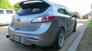 Mazdaspeed 3 Lip kit Install [upl. by Cherish564]