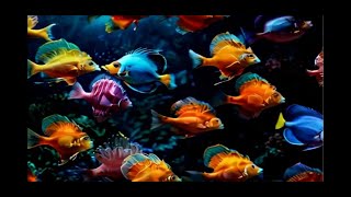 Relaxing Music Stress Relief Video Trip To Aquarium calmingvideo [upl. by Wat]