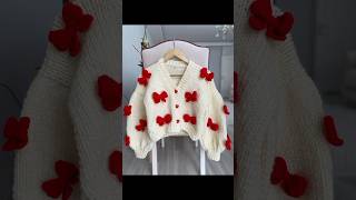 Beautiful Handmade cardigan sweater ideastrending designshortvideoyoutubeshortsshortsviralvideo [upl. by Johns]