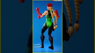 Fortnite Show Ya Tiktok Emote With Cammy Skin Thicc 🍑😜😍 [upl. by Sirama]