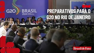 Preparativos para o G20 no Rio de Janeiro [upl. by Gurevich]