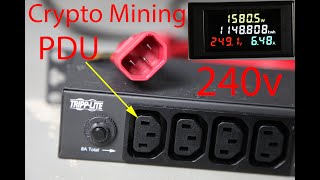 Crypto Mining PDU [upl. by Wilmott950]