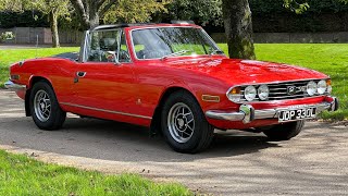 1973 Triumph Stag Manual with Overdrive quotFOR SALEquot [upl. by Onahpets]