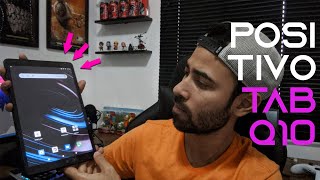 Pontos negativos e positivos  Novo tablet da positivo Tab Q10 [upl. by Norihs]