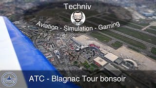 IVAO ATC LIVE STREAM  Blagnac Tour bonsoir [upl. by Cherise]