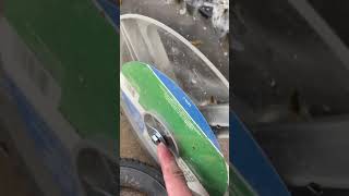 How to replace wheels on Ryobi pressure washerfixupgrade [upl. by Amuwkuhc]