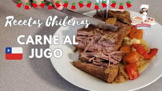 CARNE AL JUGO Recetas chilenas [upl. by Nhguav561]