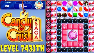 Level 7431th Candy Crush Saga Live Streaming On YouTube By Sankat Mochan Vlogs [upl. by Hcone]