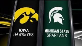 Iowa vs Michigan State Play By Play Live StreamHangoutChitchat CFB 101924 [upl. by Halsted]