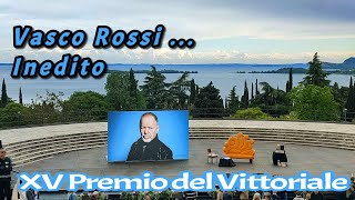 Vasco Rossi a lui il XV Premio del Vittoriale 17 Aprile 2024 [upl. by Jolenta]