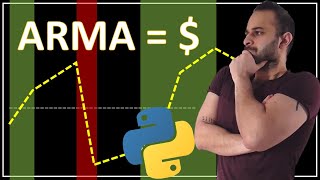 Predicting Stock Prices and Making  Using the ARMA Model [upl. by Ynittirb]