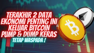 BITCOIN BAHAYA BESAR GEJOLAK MENUJU DATA GDP amp INITIAL JOBLESS CLAIM  VOLITALITY CRYPTO BERLANJUT [upl. by Cloris]