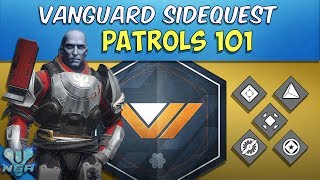 Destiny  Complete  Gameplay  Walkthrough  Patrols 101  Vanguard Side Quest Mission  PS4 [upl. by Acihsay907]