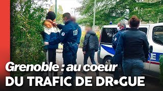 À Grenoble le faceàface tendu entre dealers et policiers [upl. by Derej]