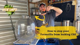 How to set up and seal a Fermzilla fermenter correctly to stop it leaking co2 [upl. by Parker29]