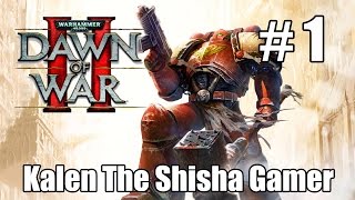 Warhammer 40k Dawn of War 2  Campaña  Dia 1 [upl. by Haleigh797]