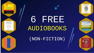 6 Free Non Fiction Audiobooks You Shouldnt Miss 🎧 Free Audiobooks in English [upl. by Gupta]