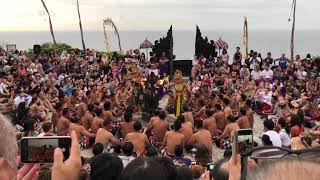 BALI DANCE  KECAK IN ULUWATU [upl. by Enyluqcaj]