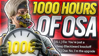 What 1000 Hours of Osa in Rainbow Six Siege Looks Like… [upl. by Eseneg]