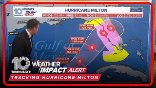 Hurricane Milton update 230 pm Tuesday Oct 7 [upl. by Nivrek]