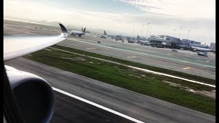 A350 XWB Singapore Airlines High Flex Takeoff KSFO [upl. by Hakaber]