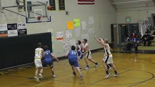 Naselle High School Varsity Boys Basketball vs Three Rivers Christian 020124 [upl. by Alleber]