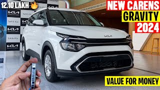 New Kia Carens Gravity Edition 2024 Model Review✅New Update New Features [upl. by Akinet]