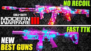 NEW TOP 5 BEST GUNS TO USE in MW3 SEASON 3 RELOADED Modern Warfare 3 Best Class Setups [upl. by Yrbua]