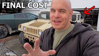 How Much did My EV Humvee Conversion actually Cost [upl. by Alexandro]