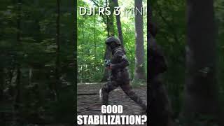 DJI RS3 MINI Good Stabilization [upl. by Broder]