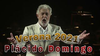 Plácido Domingo  Arena di Verona 2021 [upl. by Eislek]