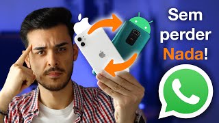 Como transferir Whatsapp de Android para iPhone sem perder nada [upl. by Artema927]