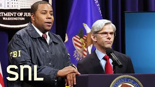 Classified Press Conference Cold Open  SNL [upl. by Yruj]