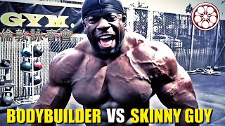 Bodybuilders vs Skinny Guys Can Bodybuilders Fight [upl. by Anaiek]