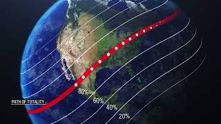 Where to see the total eclipse Heres a map of the solar eclipse in April 2024 [upl. by Digirb651]