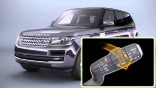 How to  Range Rover 2013  Vehicle feature Windscreen wipers [upl. by Vas]