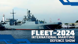 FLEET2024 international maritime defence show [upl. by Akinahs]