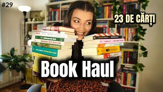 Book Haul 29 📚 23 de carti noi in biblioteca [upl. by Kiri]