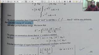 Perturbed Harmonic Oscillator Dr Arvind Sharma Associate Professor in Physics GDC BKNLecture 41 [upl. by Wren822]