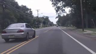 Dangerous New Jersey Driver Illegal Passing [upl. by Rasla731]