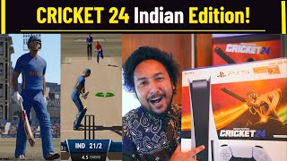 Cricket 24 Indian Edition 🔥 Price and GamePlay Sony PS5 Bundle [upl. by Eittap]