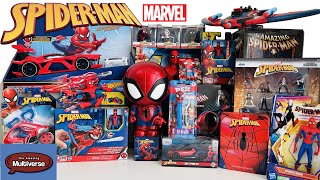 SpiderMan Collection Unboxing ASMR [upl. by Emilia]