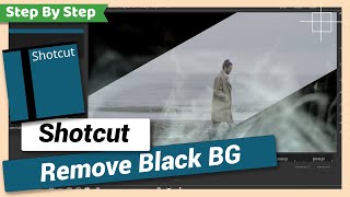 How to Remove Black Background  Shotcut Tutorial [upl. by Ardnnek]