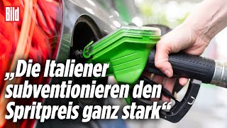 Italien So hat das Land die Tankpreise gedrückt  Die richtigen Fragen [upl. by Eladnek]