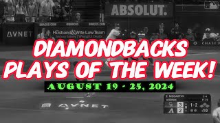 DBacks Plays of the Week UNBELIEVABLE [upl. by Atiloj726]