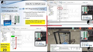 SFC programming with Delta DVP PLC ISPSoft amp WPLSoft  Ladder Sequential Function Chart programming [upl. by Mcgee]