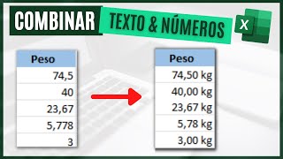 Cómo incluir UNIDADES DE MEDIDA en Excel [upl. by Cesare]