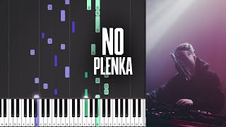 No  plenka  Piano Tutorial  MIDI [upl. by Alexi]