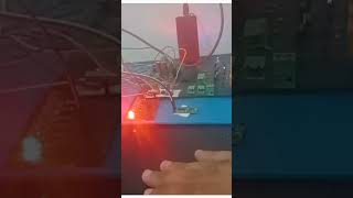 Radar using PIC16F877A microcontroller electronics iotproject coding smartphone tech [upl. by Ariik727]